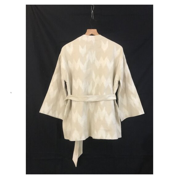 Billy Reid Wrap Jacket in Oyster - Sm - NWT - Picture 5 of 7